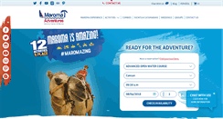 Desktop Screenshot of maromaadventures.com